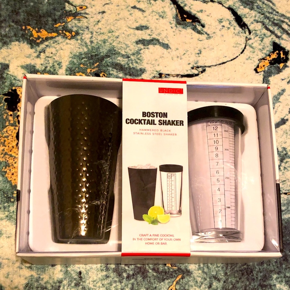 COMES WITH FREE GIFT 🎁 BOSTON COCKTAIL SHAKER